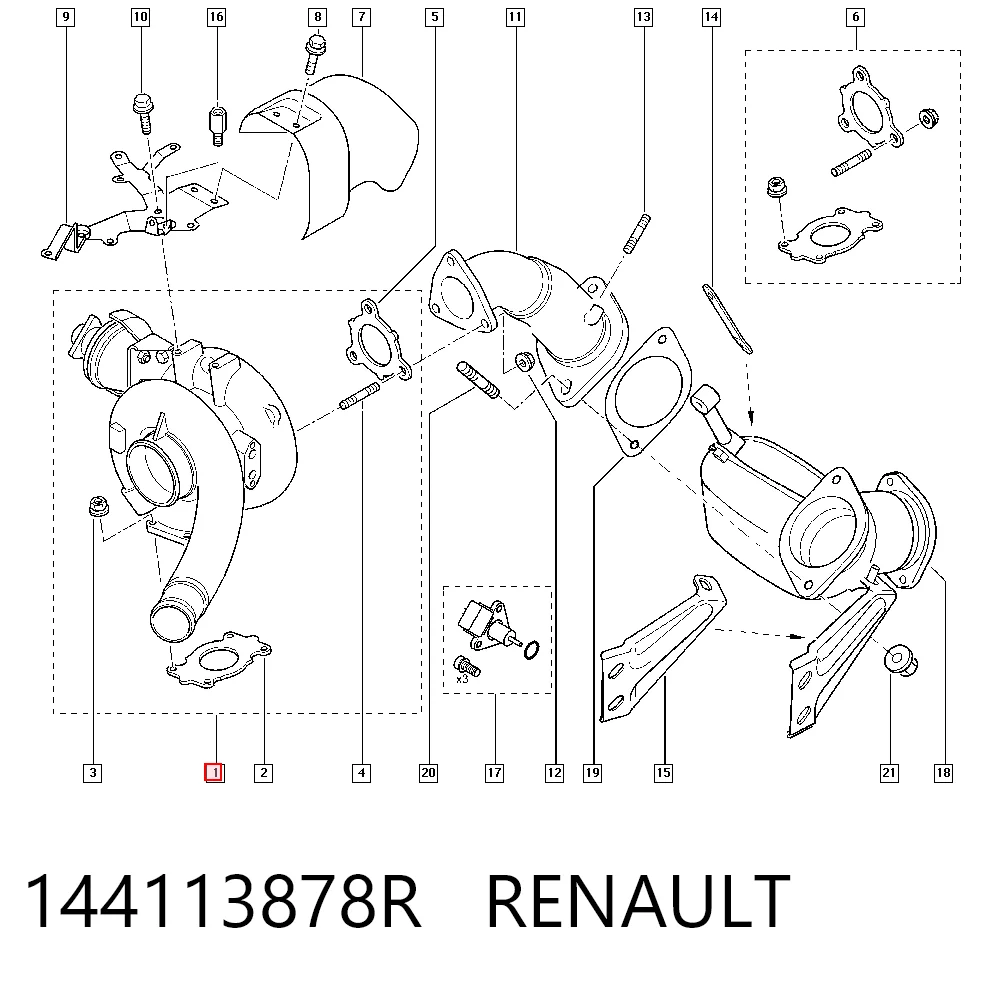 144113878R Renault (RVI)