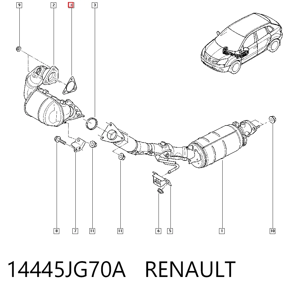 14445JG70A Renault (RVI)