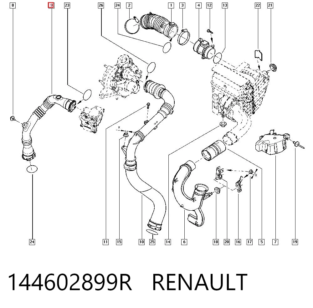 144602899R Renault (RVI)