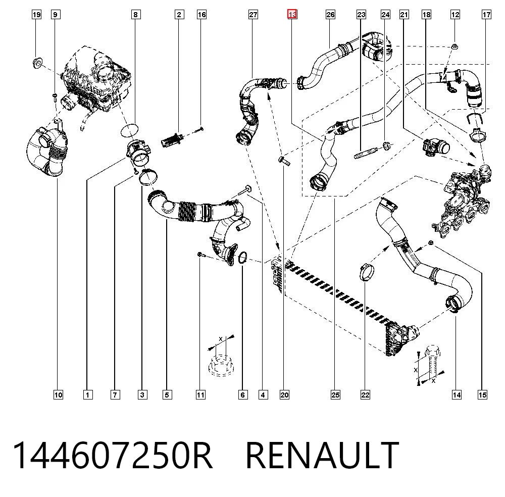 144607250R Renault (RVI)