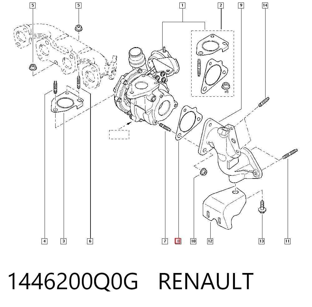 1446200Q0G Renault (RVI)