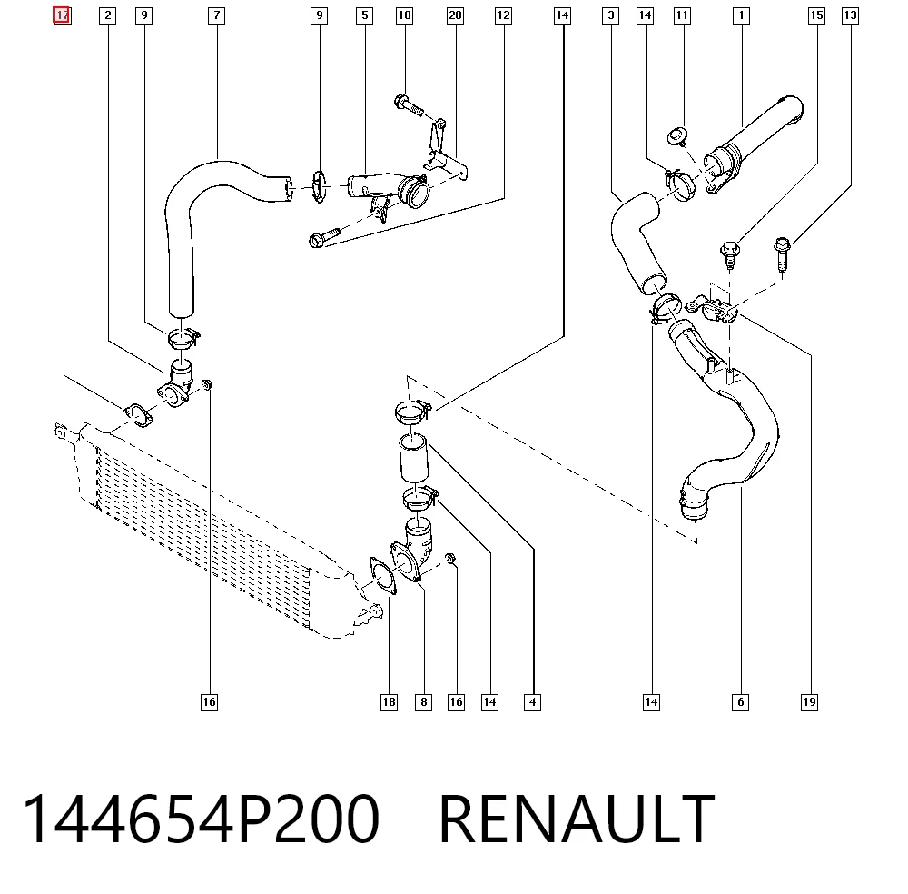 144654P200 Renault (RVI)
