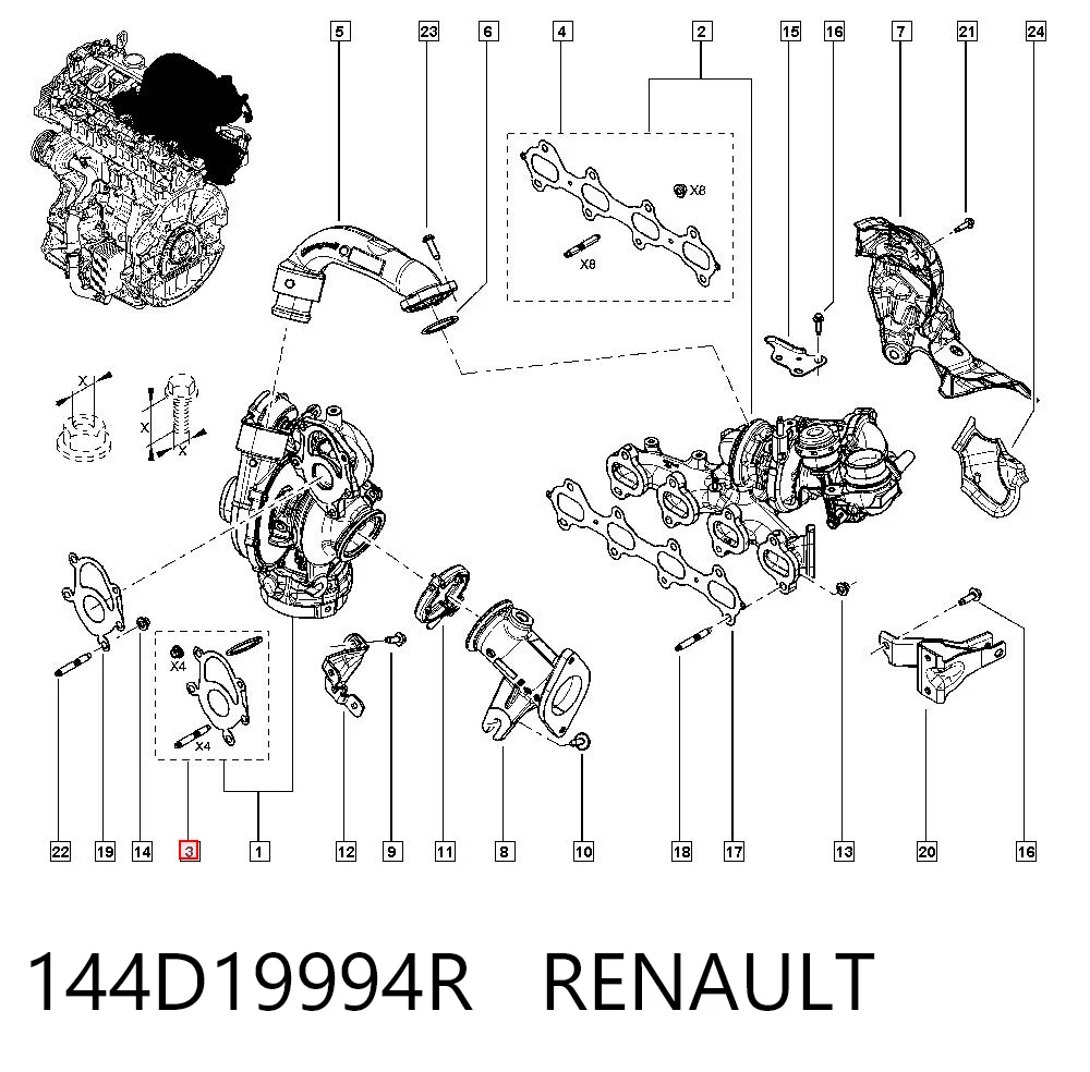 144D19994R Renault (RVI)
