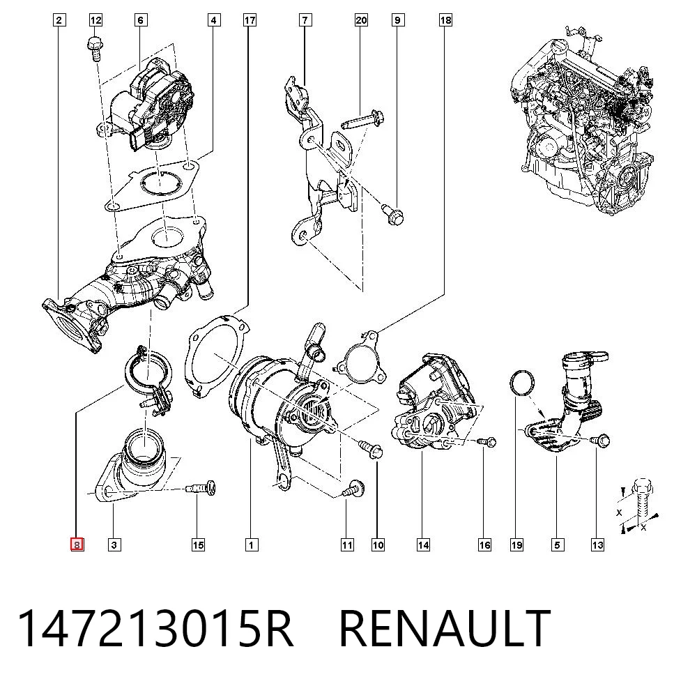 147213015R Renault (RVI)