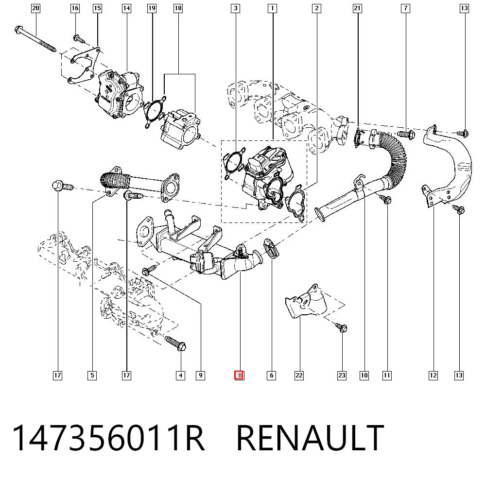 147356011R Renault (RVI)