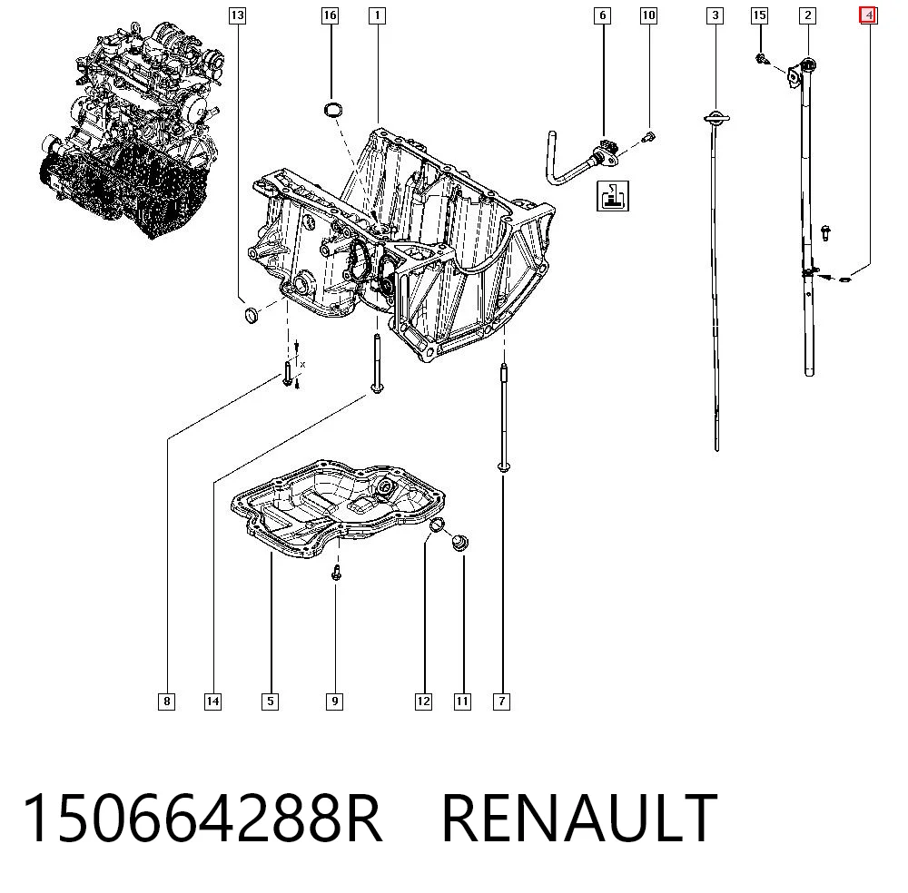 150664288R Renault (RVI)
