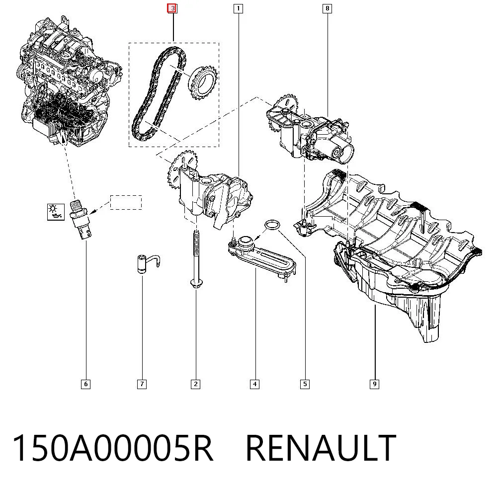 150A00005R Renault (RVI)