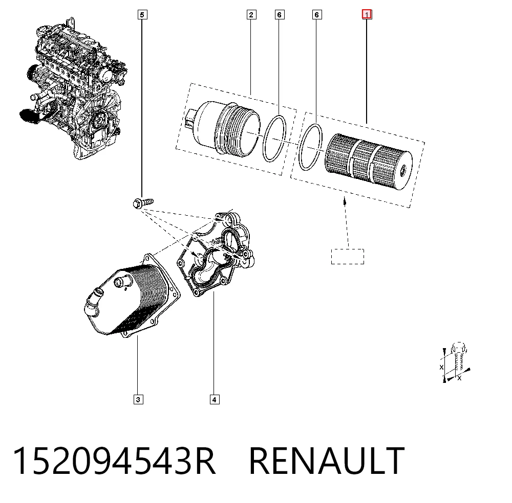 152094543R Renault (RVI)