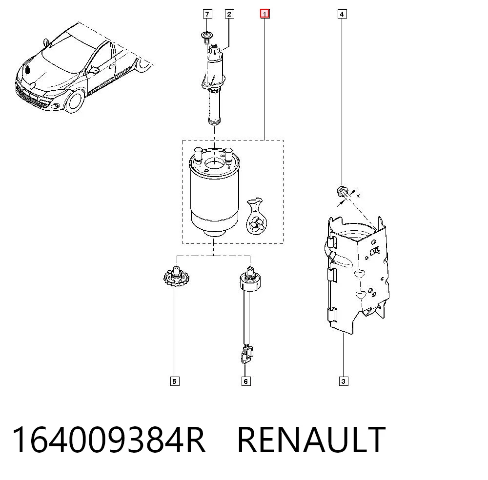 164009384R Renault (RVI)