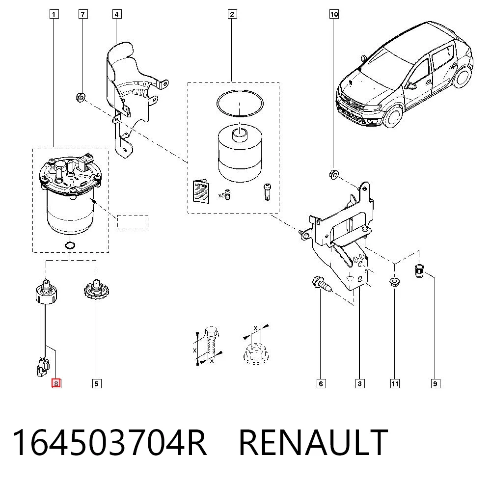 164503704R Renault (RVI)