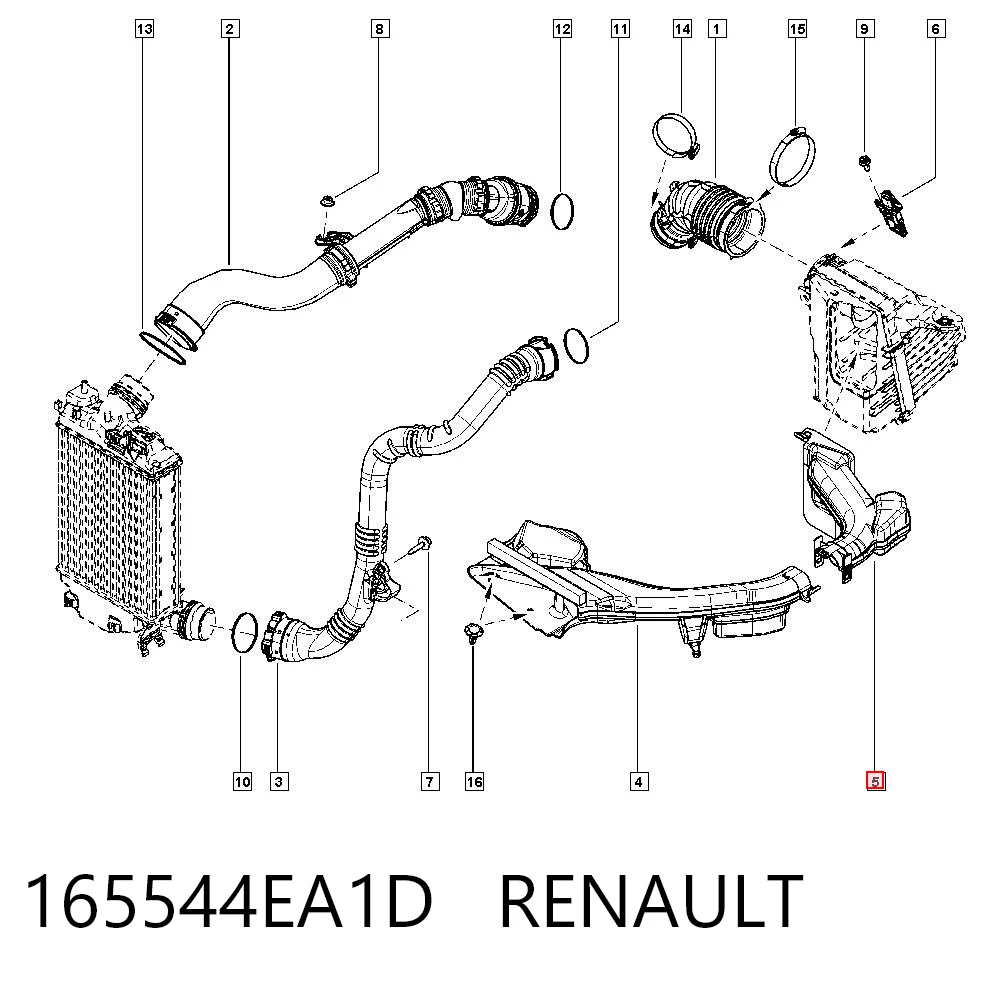 165544EA1D Renault (RVI)