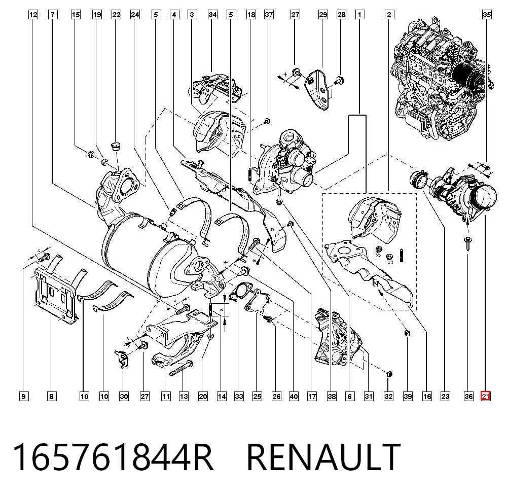 165761844R Renault (RVI)