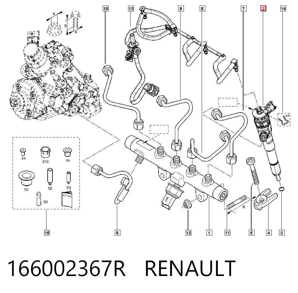 166002367R Renault (RVI)