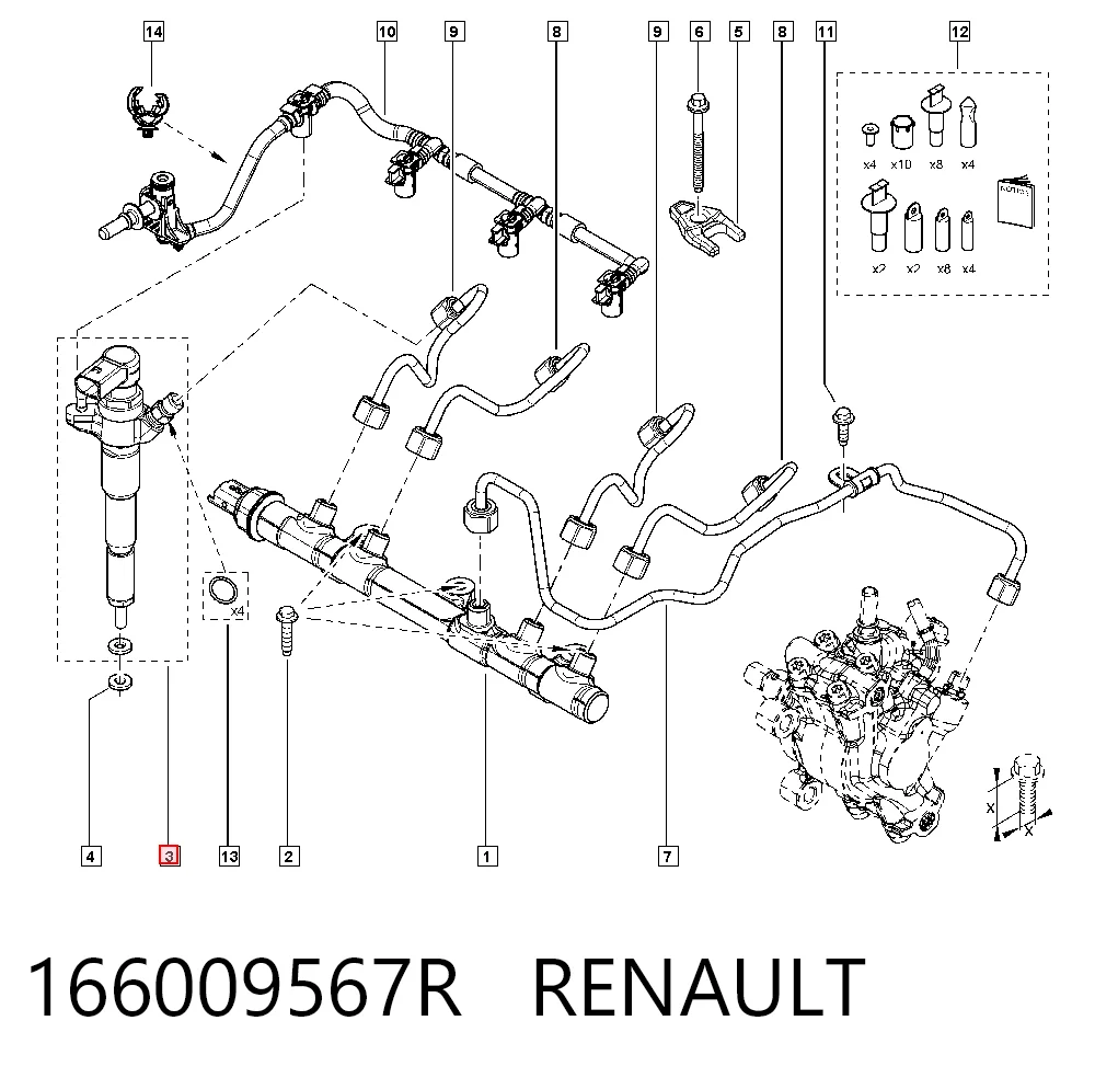 166009567R Renault (RVI)