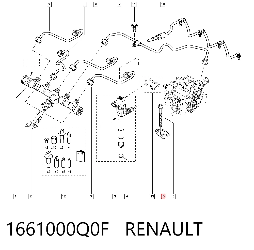 1661000Q0F Renault (RVI)