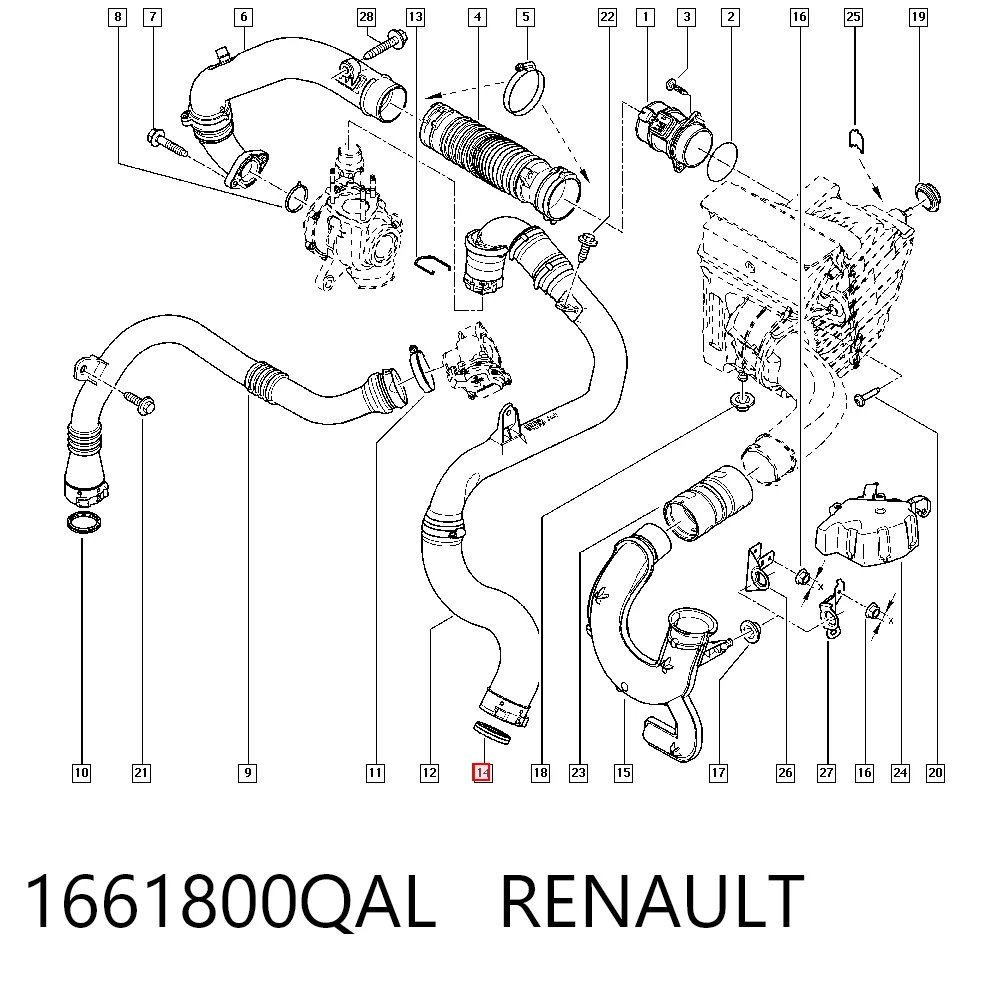 Anel de vedação (vedante) de cano derivado de intercooler General Motors 95522469 preço, a partir de 20,58 USD
