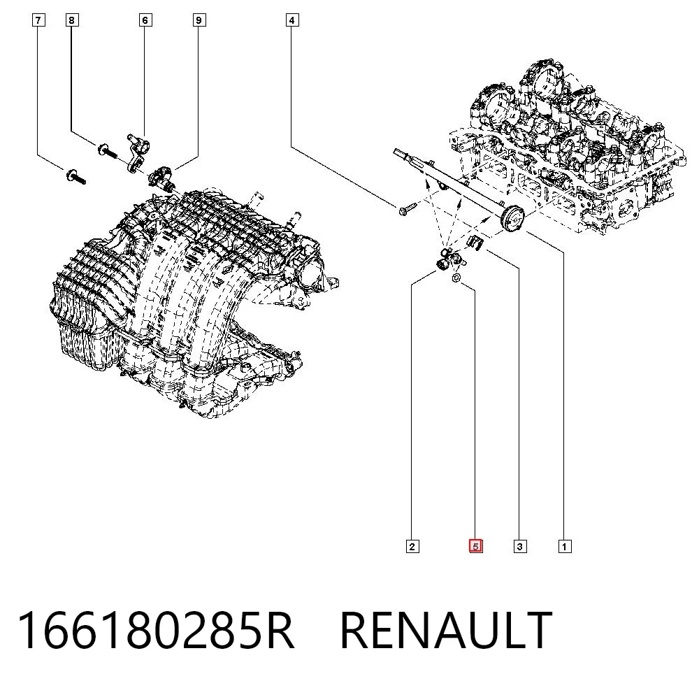 166180285R Renault (RVI)
