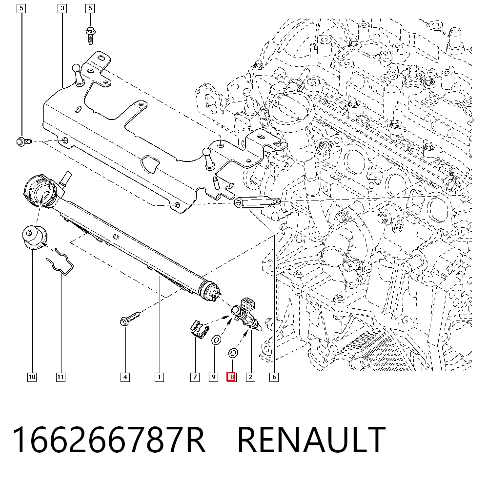 166266787R Renault (RVI)