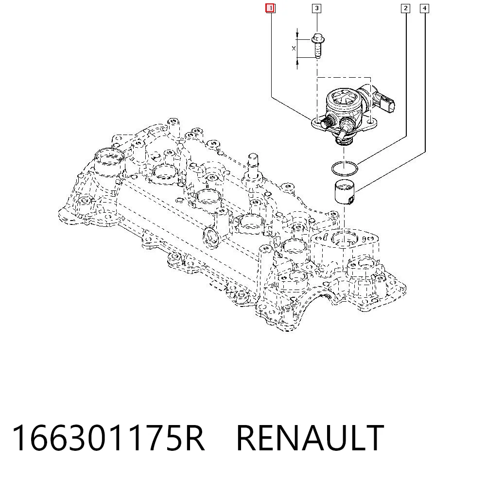 166301175R Renault (RVI)