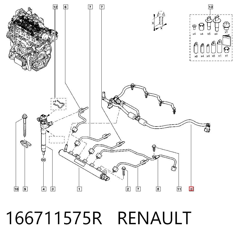166711575R Renault (RVI)