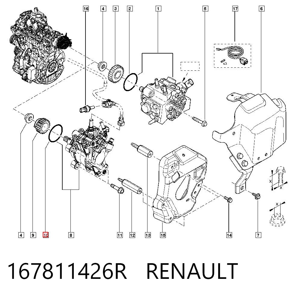 167811426R Renault (RVI)