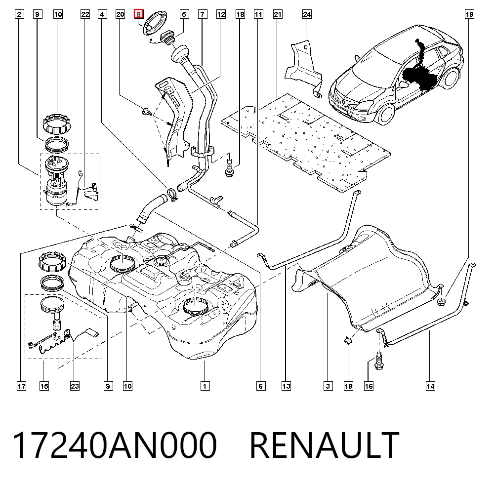 17240AN000 Renault (RVI)