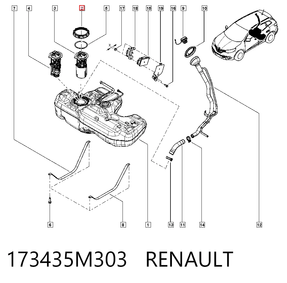 173435M303 Renault (RVI)