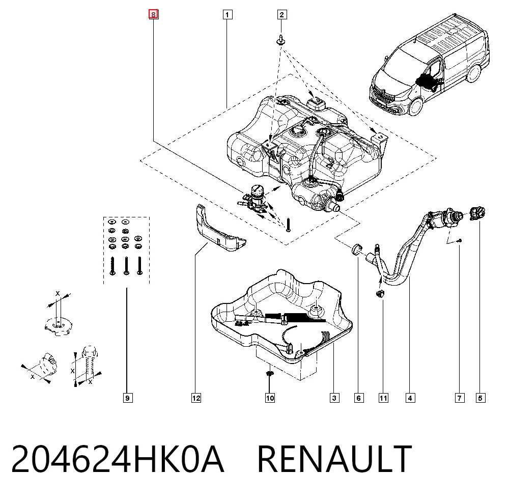 Bomba AD BLUE SHY113TJ0 Mazda