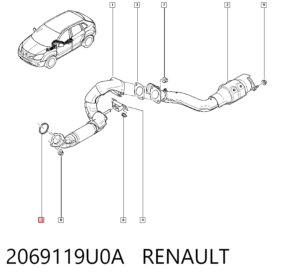 2069119U0A Renault (RVI)