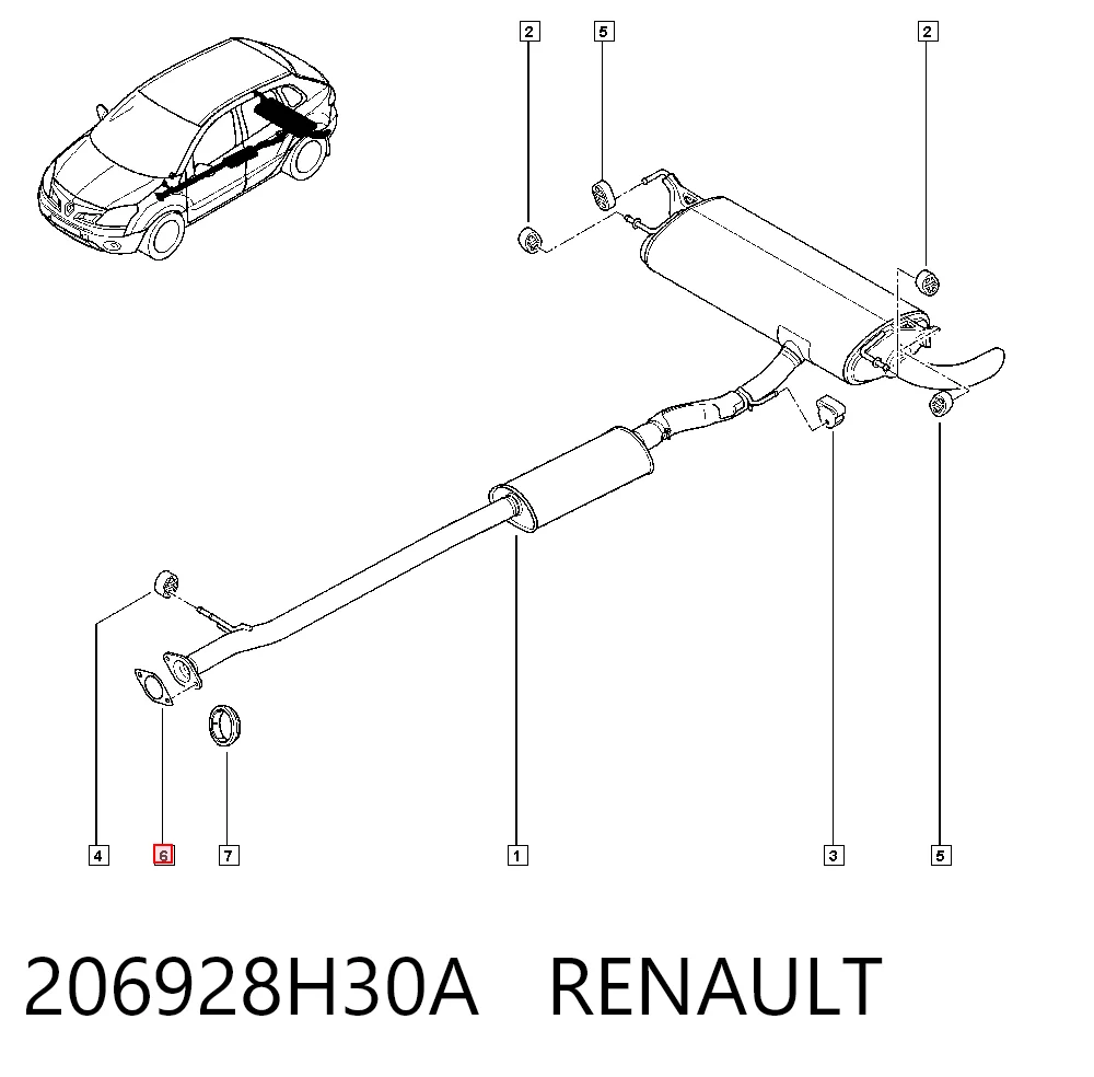  para Nissan Qashqai II (J11)