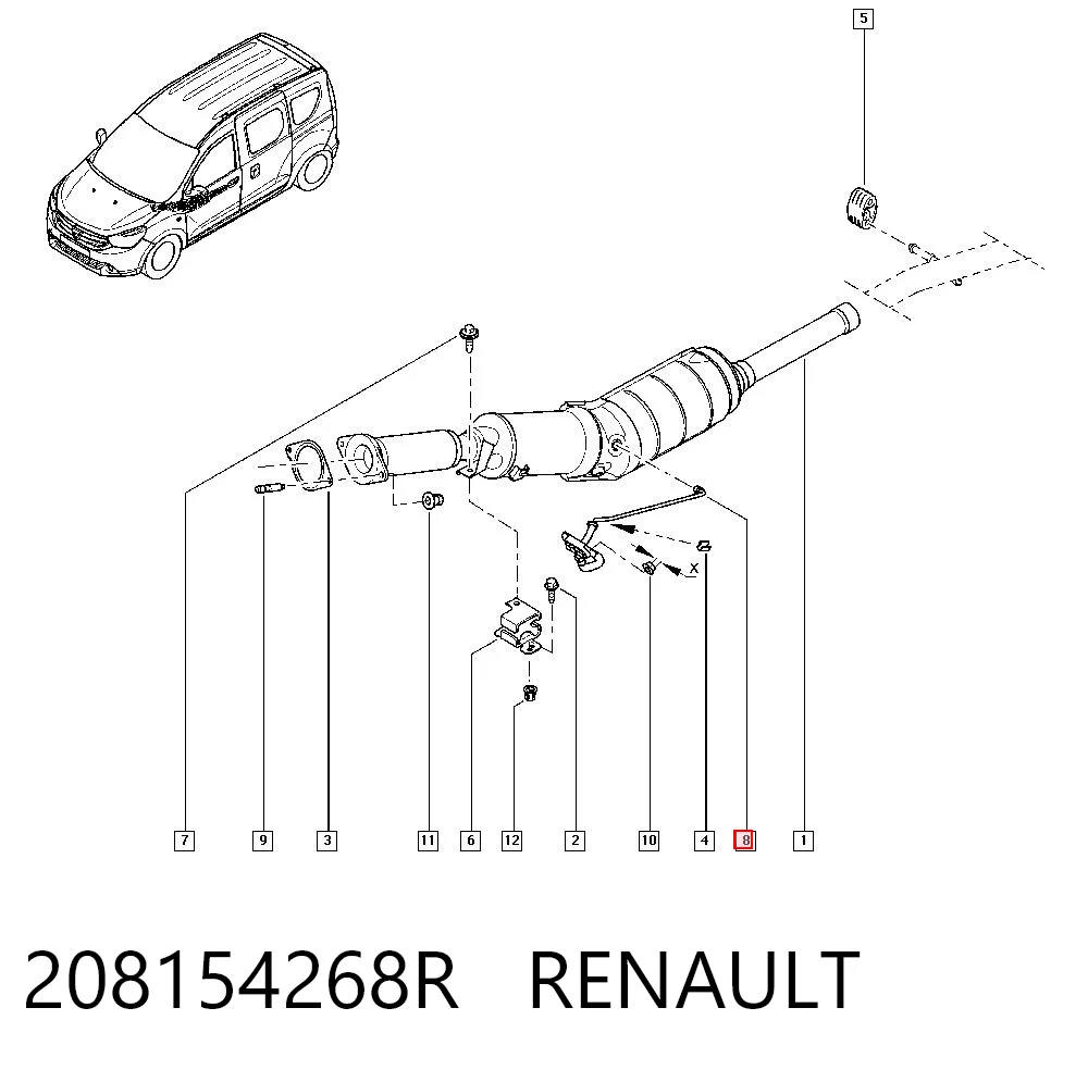 208154268R Renault (RVI)