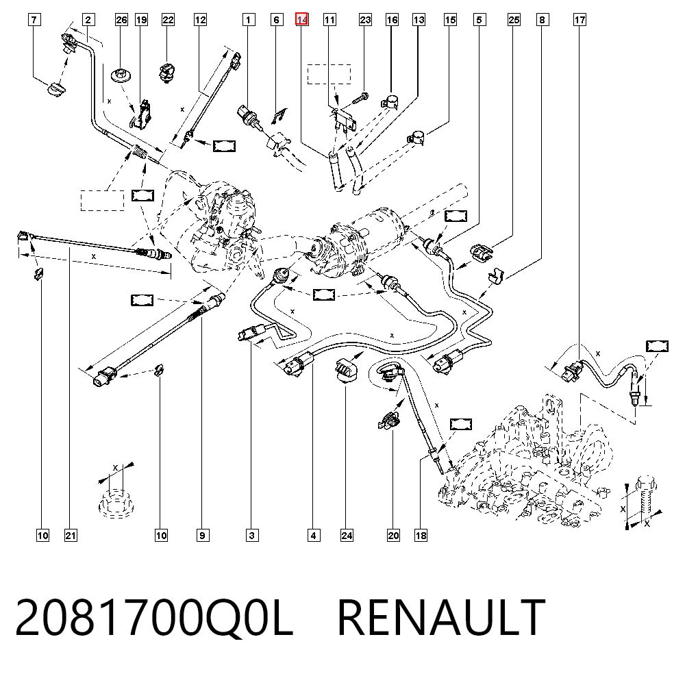 2081700Q0L Renault (RVI)