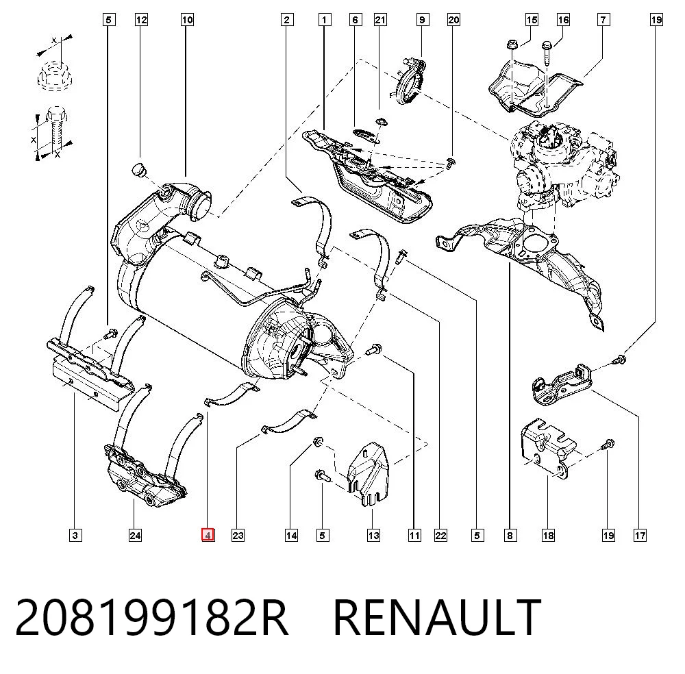 208199182R Renault (RVI)