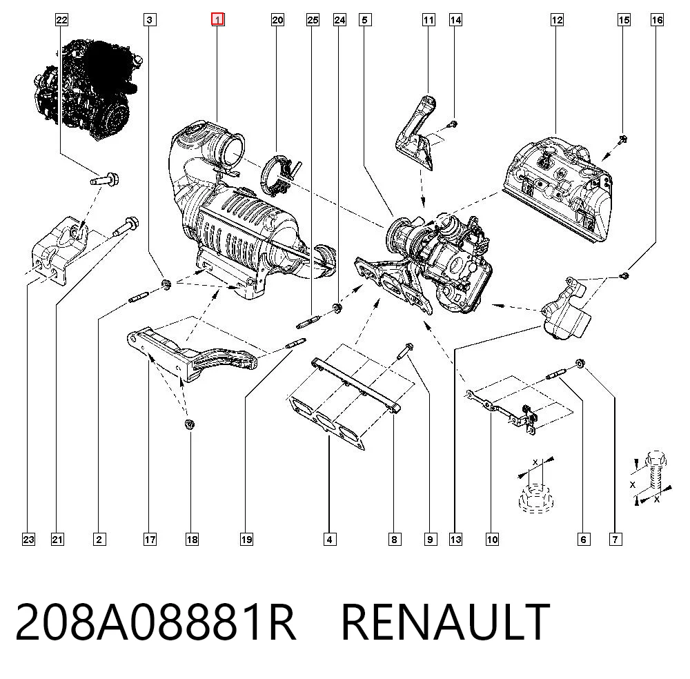 208A08881R Renault (RVI)