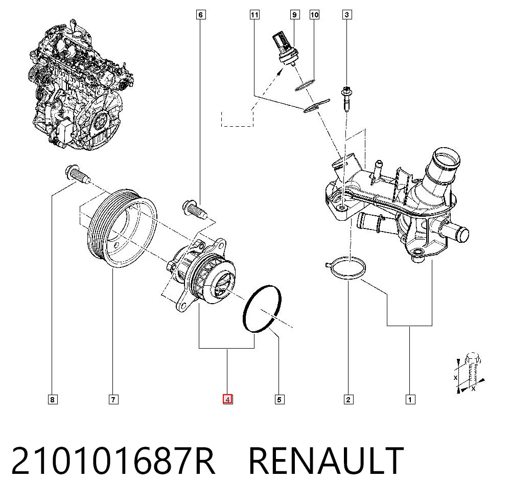 210101687R Renault (RVI)