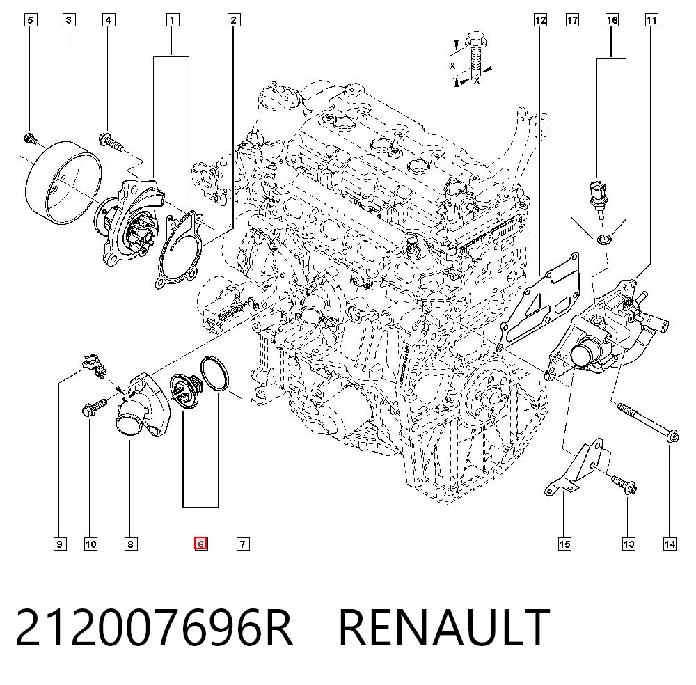 212007696R Renault (RVI)