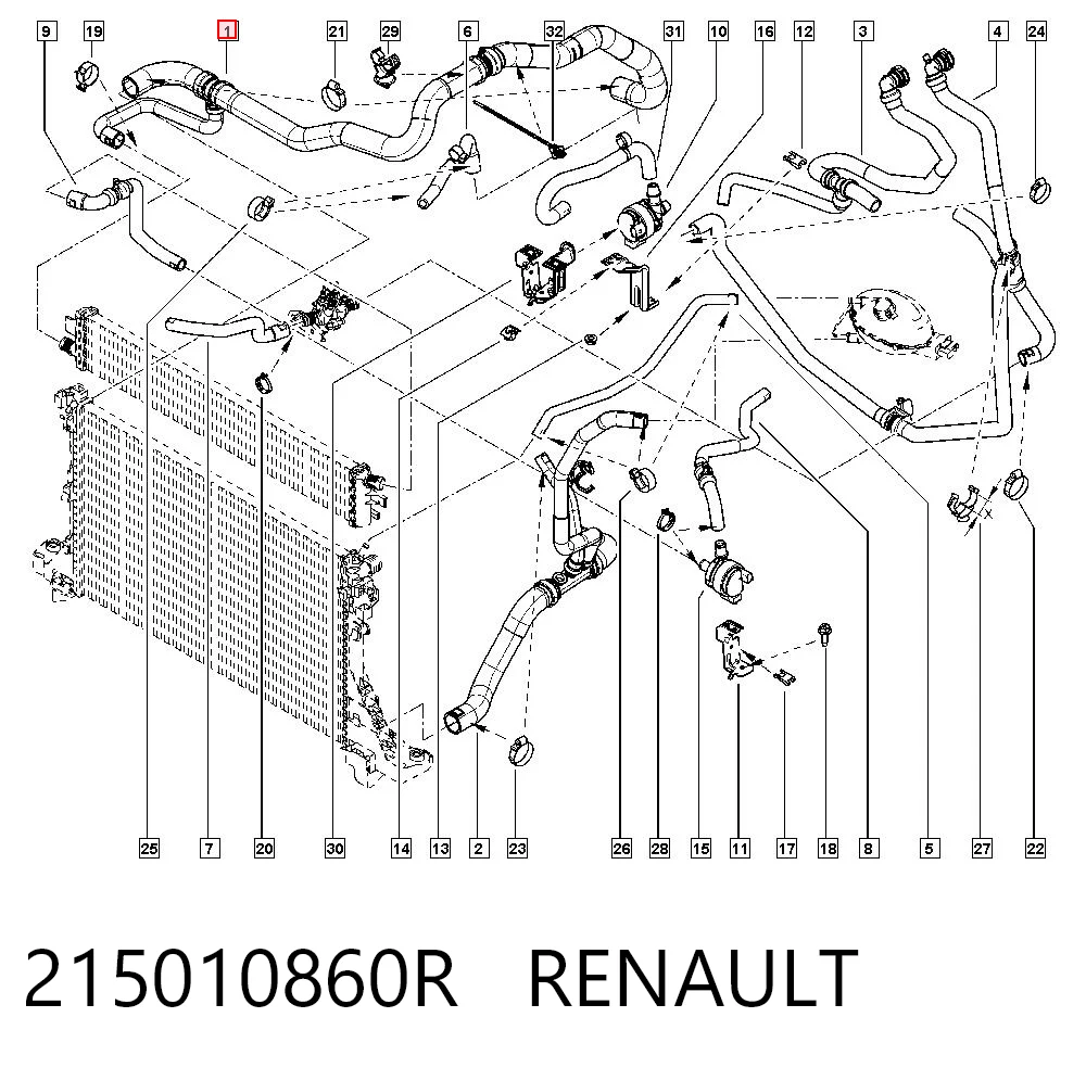 215010860R Renault (RVI)