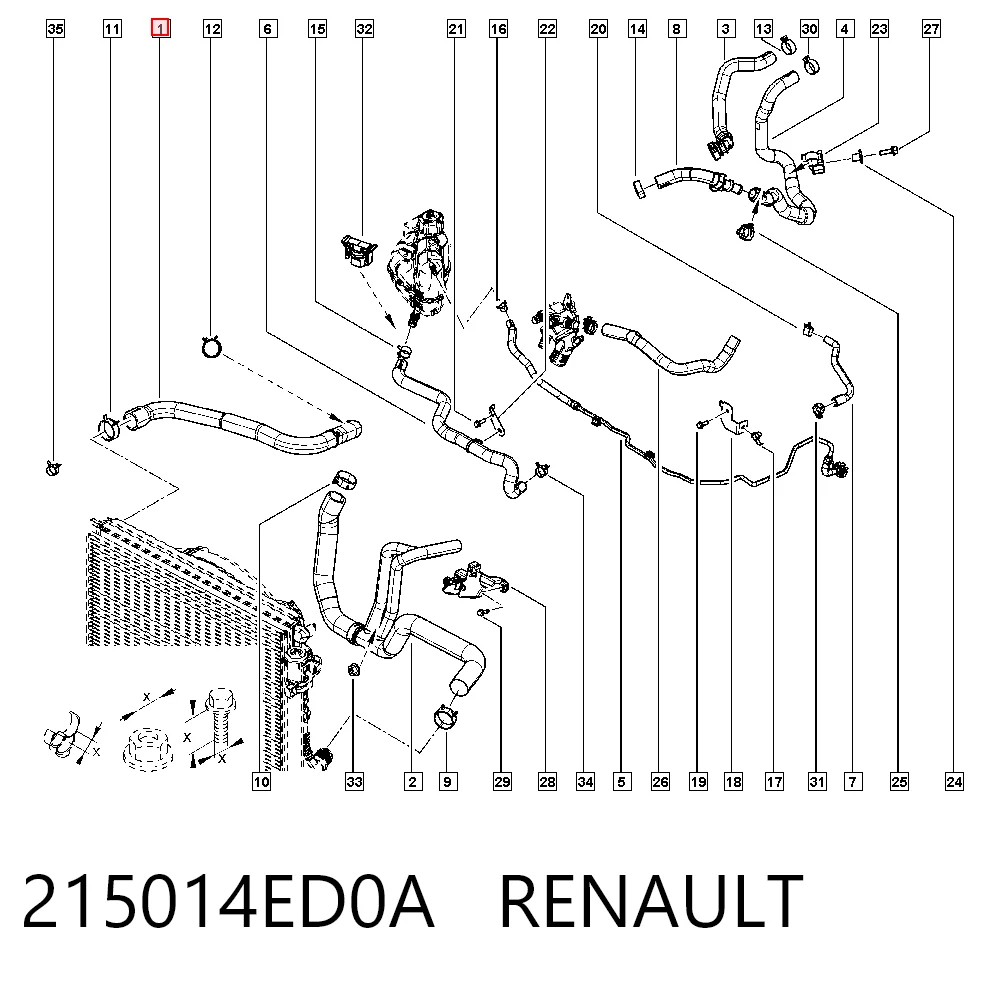 215014ED0A Renault (RVI)