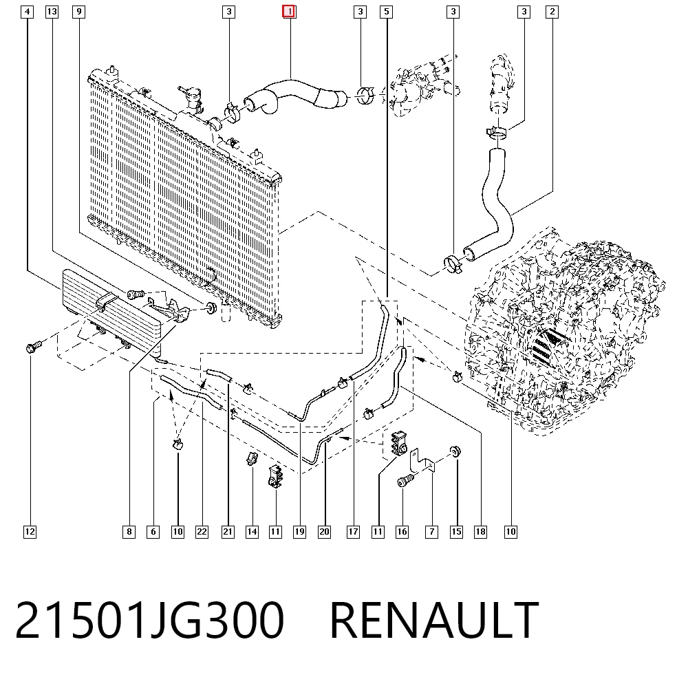 21501JG300 Renault (RVI)