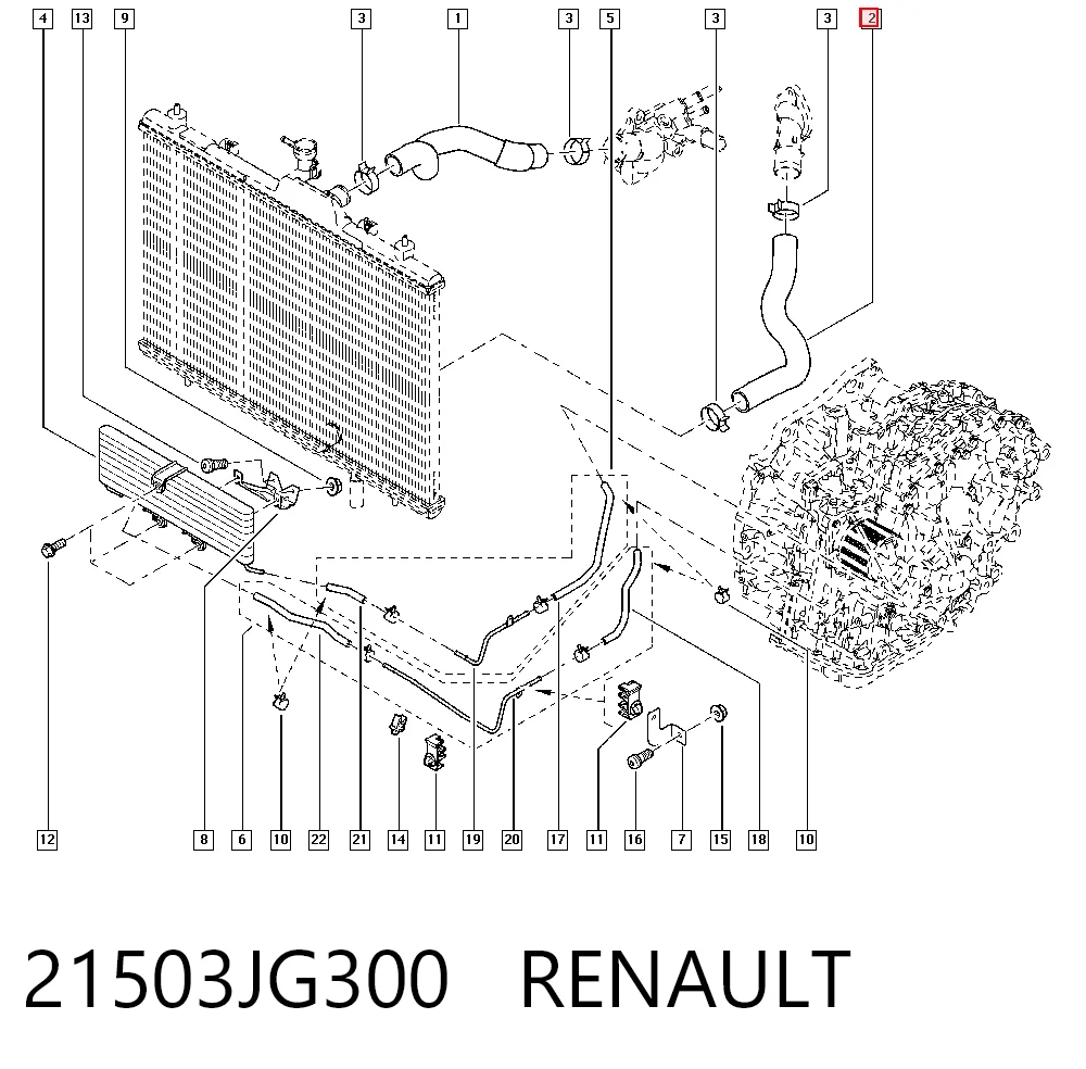 21503JG300 Renault (RVI)