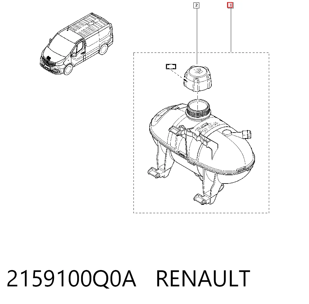 2159100Q0A Renault (RVI)