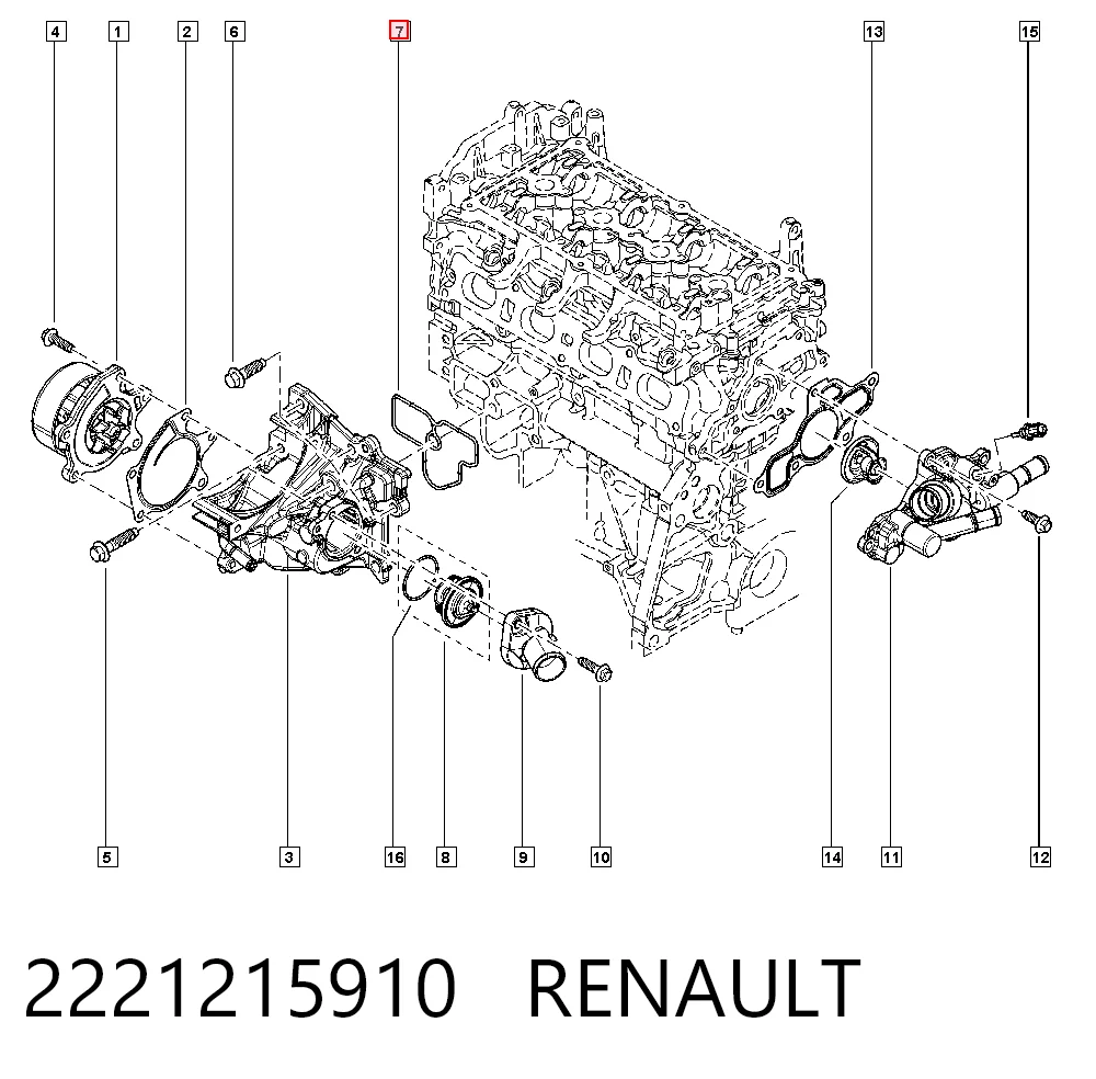 2221215910 Renault (RVI)