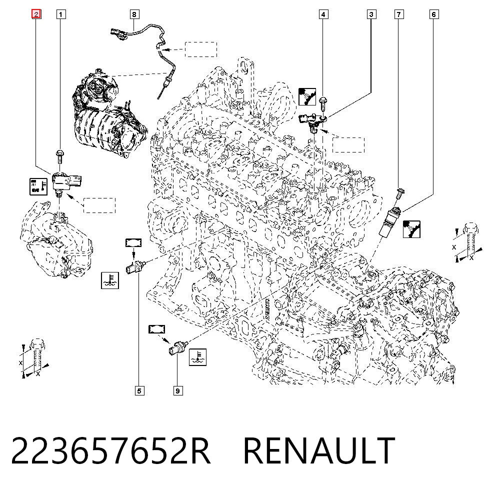 223657652R Renault (RVI)