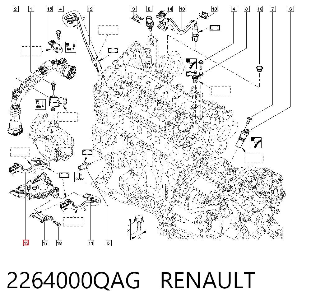 2264000QAG Renault (RVI)
