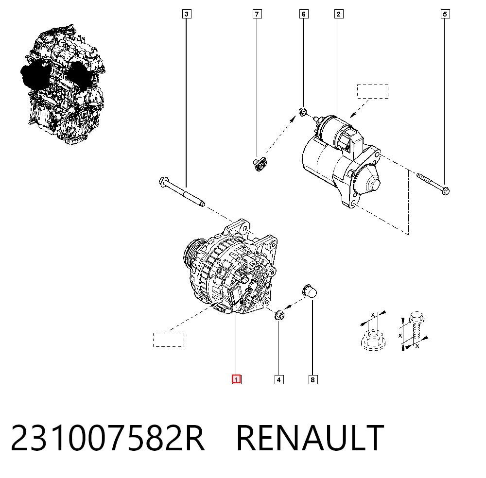231007582R Renault (RVI)