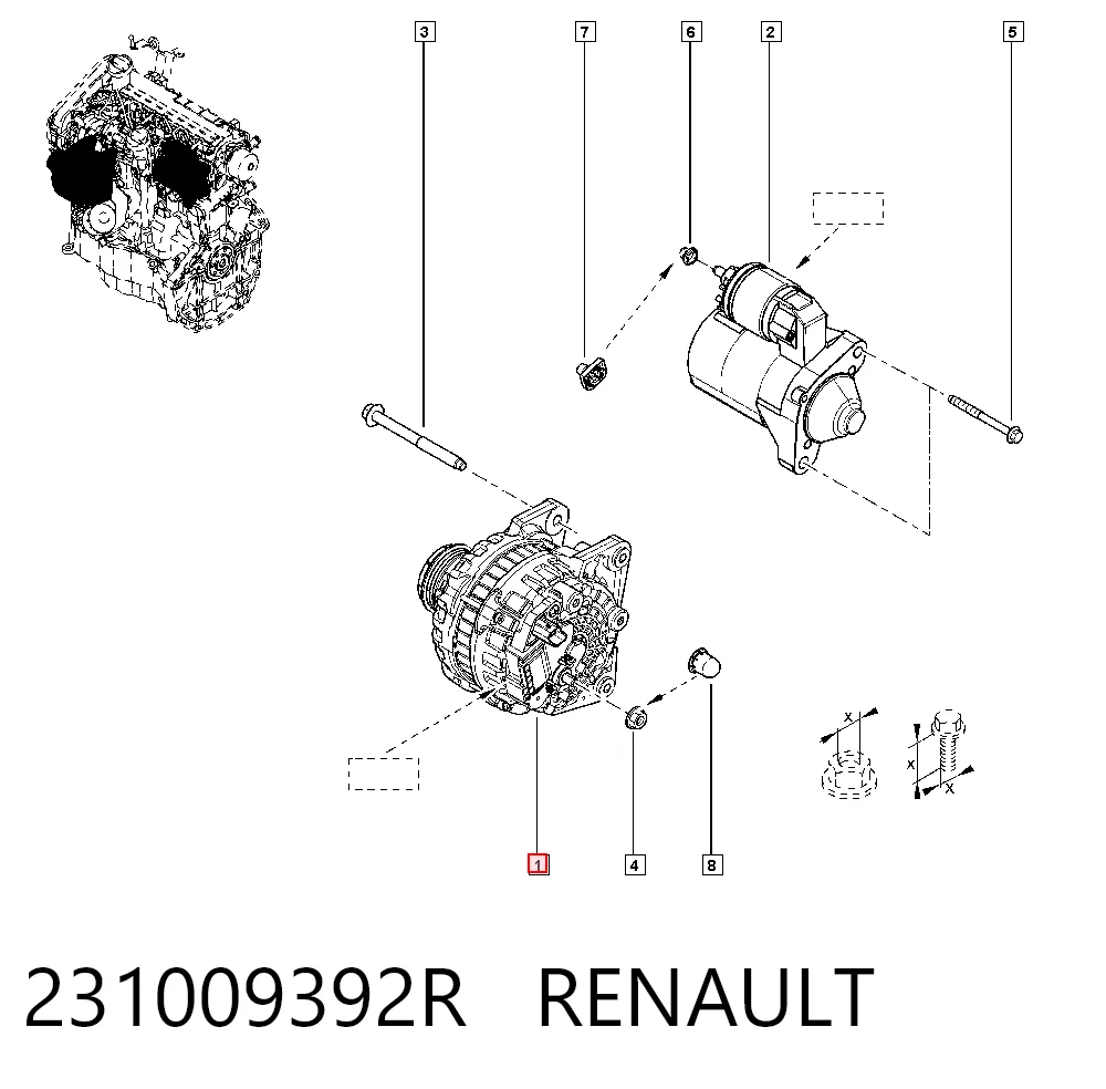 231009392R Renault (RVI)