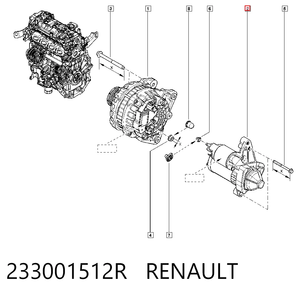 233001512R Renault (RVI)