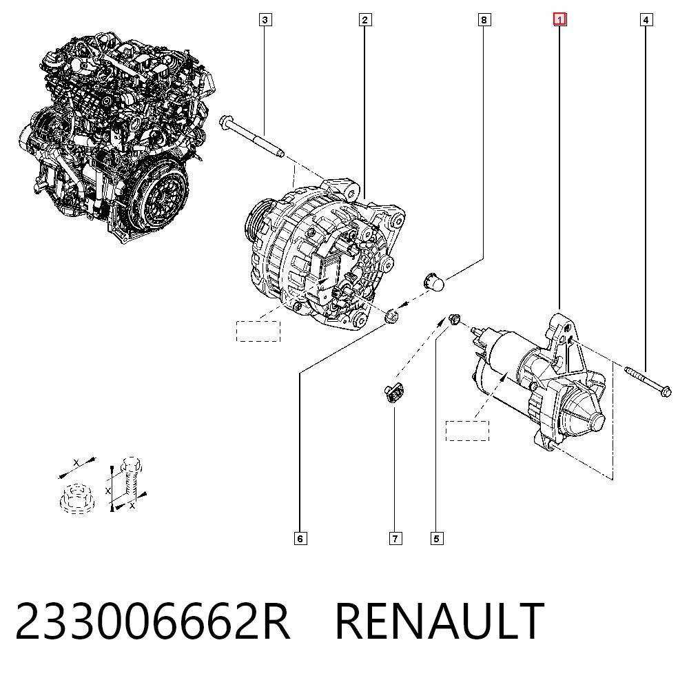 233006662R Renault (RVI)