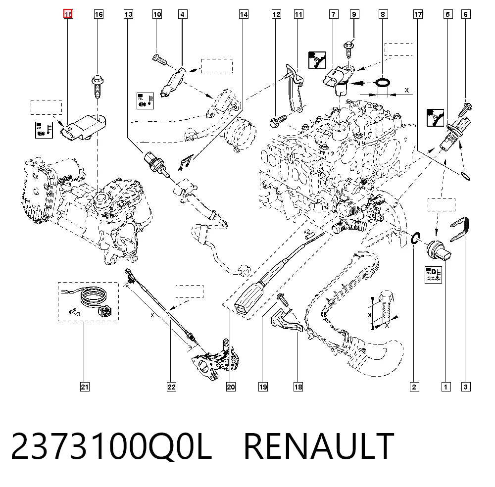 2373100Q0L Renault (RVI)