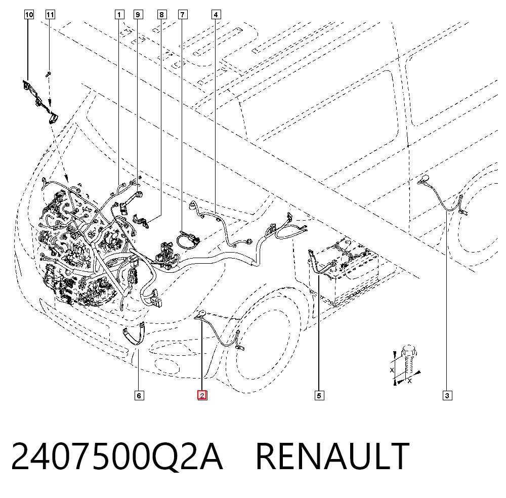 2407500Q2A Renault (RVI)